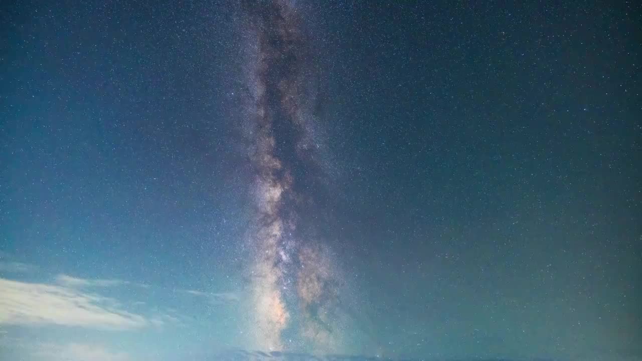 星空银河视频素材