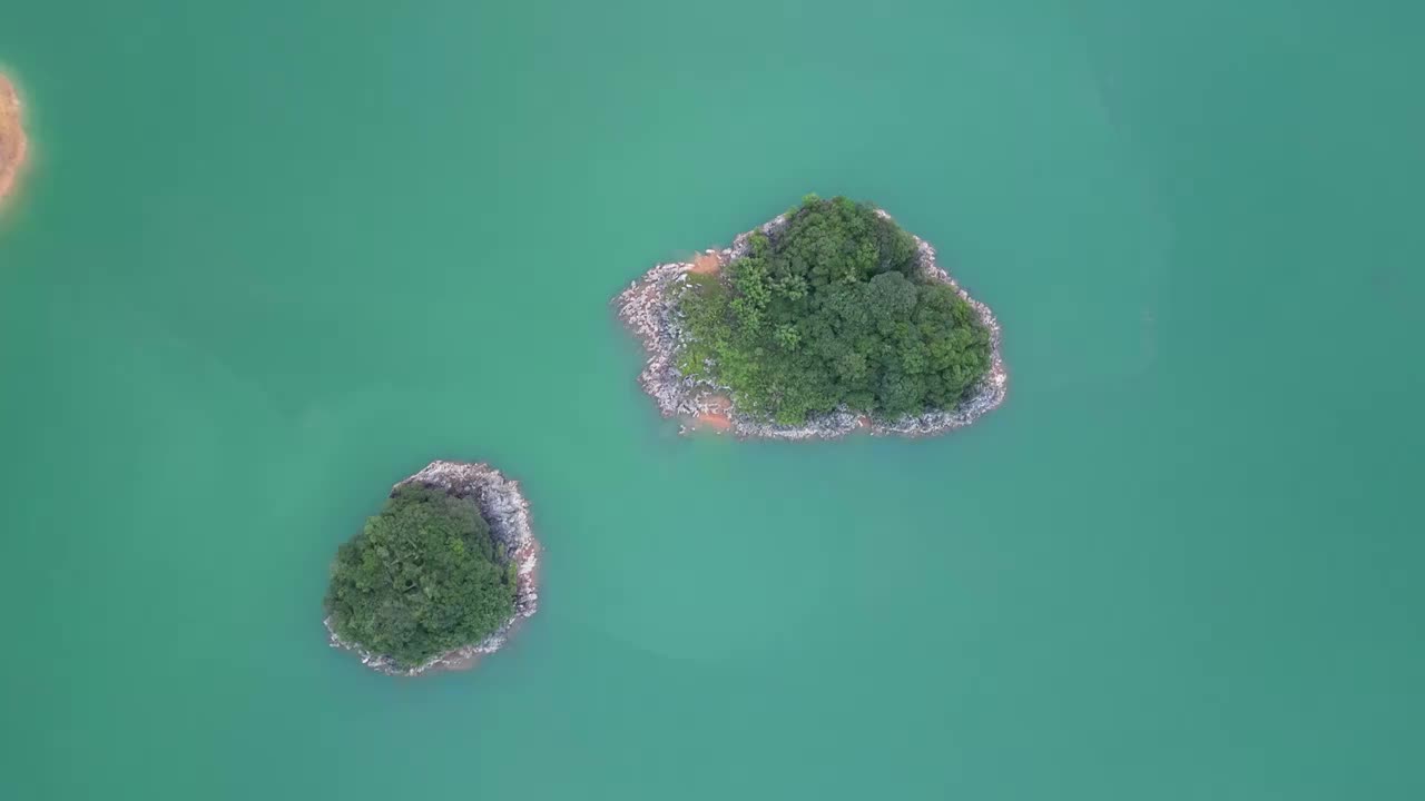 清远桃花湖视频素材