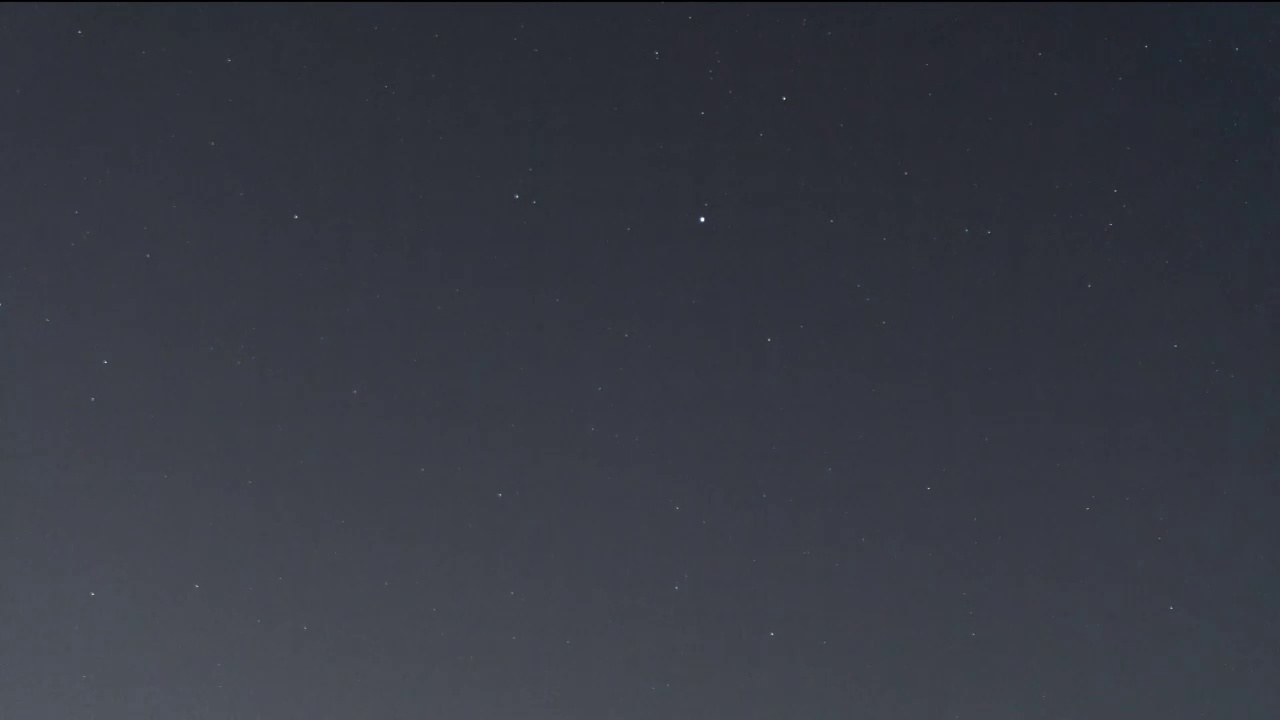 北京夏天夜晚星空延时视频素材