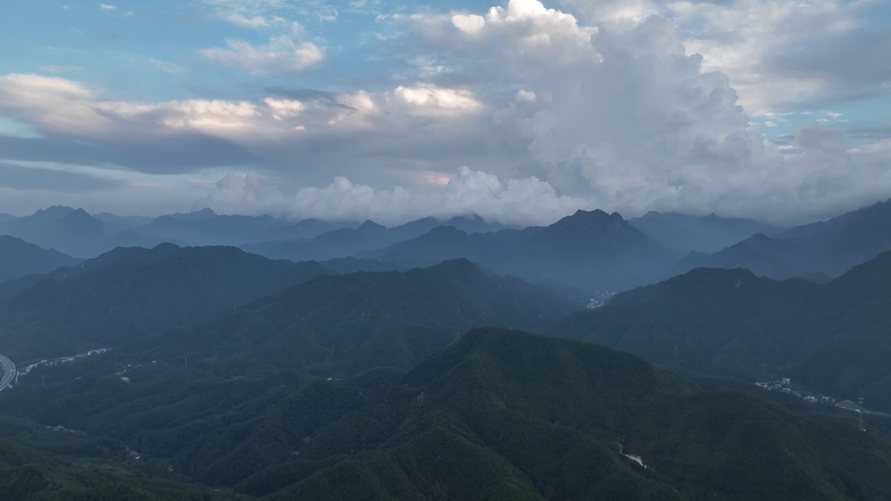 原生态山水自然风光视频素材