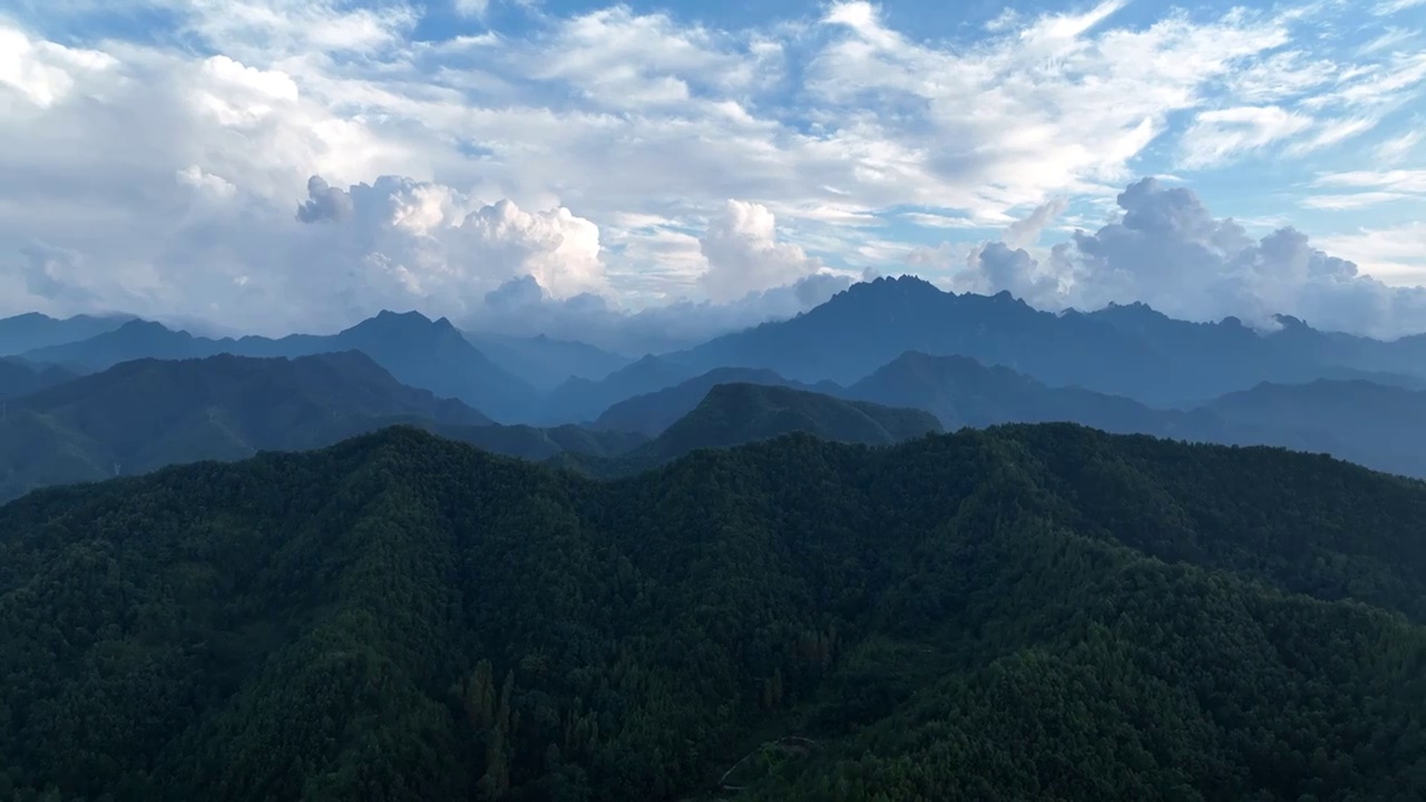 原生态山水自然风光视频素材