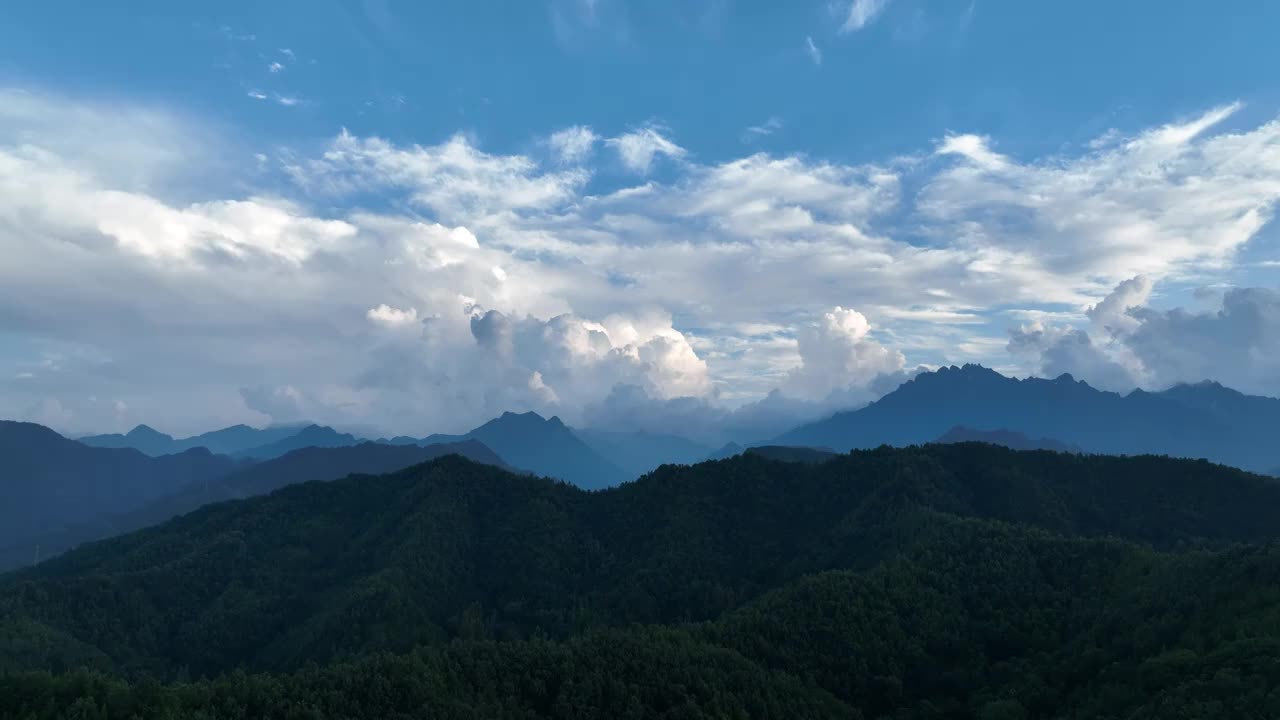 原生态山水自然风光视频素材