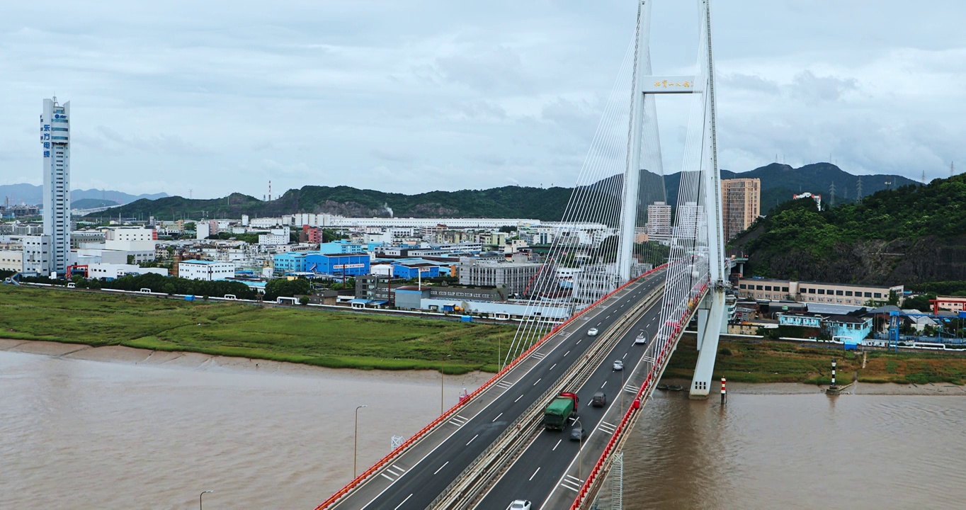 宁波招宝山大桥视频素材