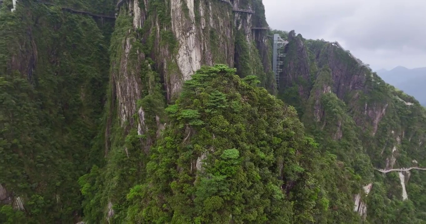 湖南郴州宜章县莽山五指峰视频素材