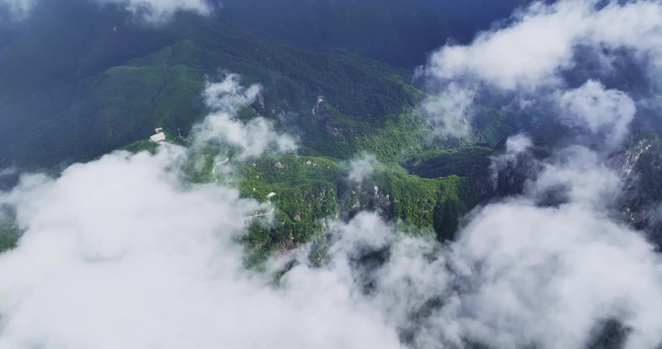 湖南郴州宜章县莽山五指峰云海视频素材