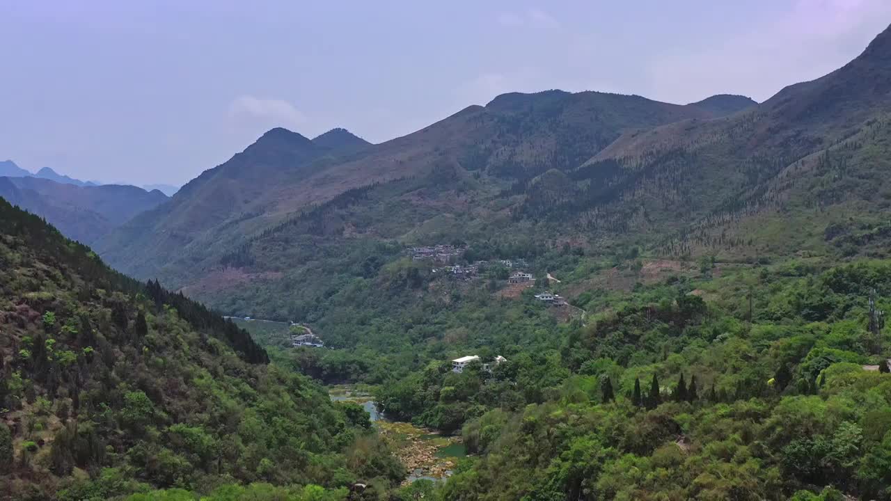 贵州安顺黄果树大瀑布贵州山水视频素材