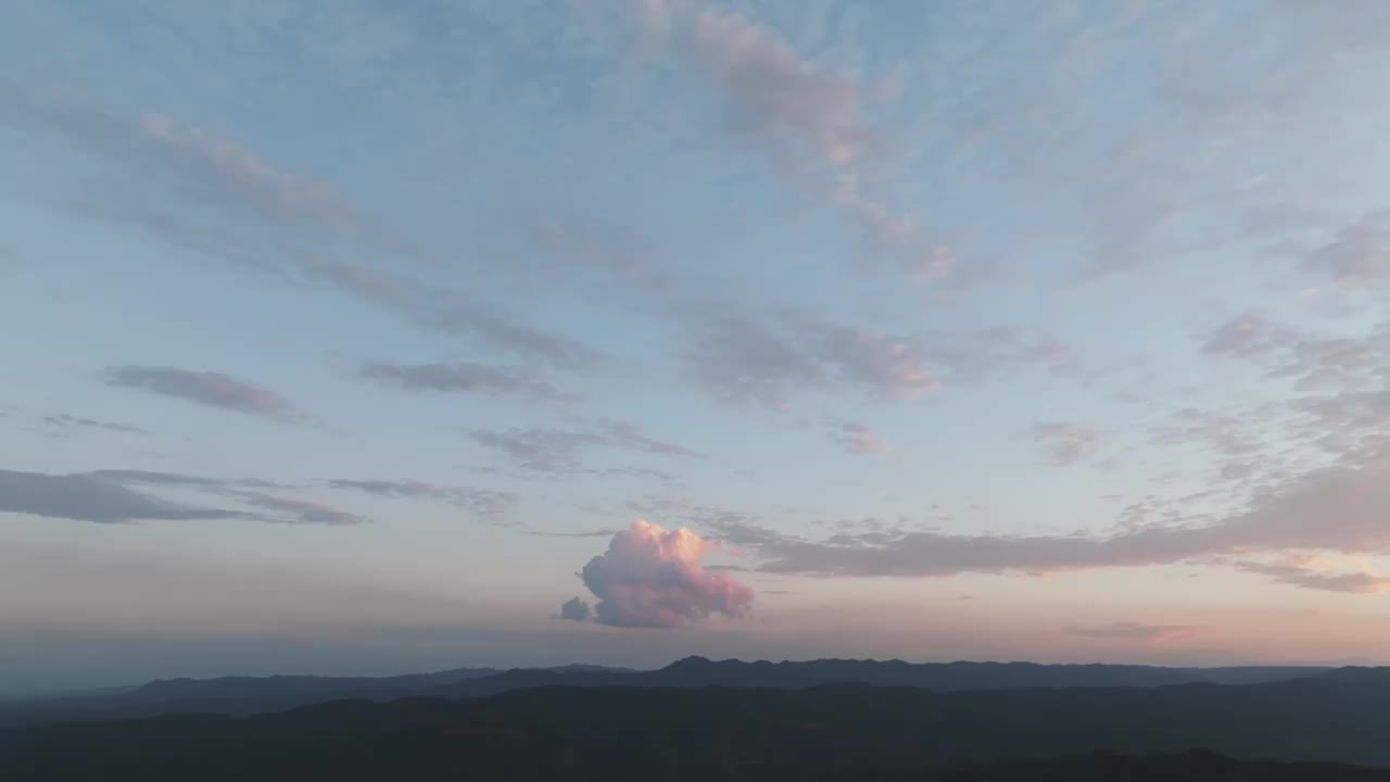 日出朝霞视频素材