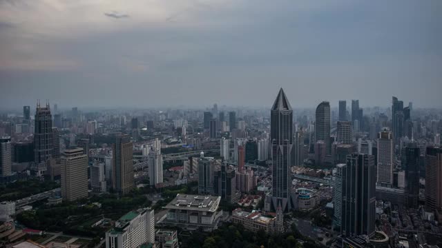 上海城市高清延时风光视频下载