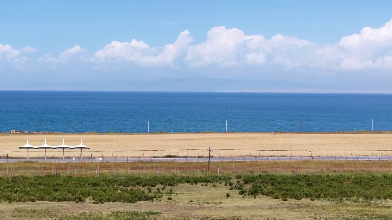 青海湖视频素材