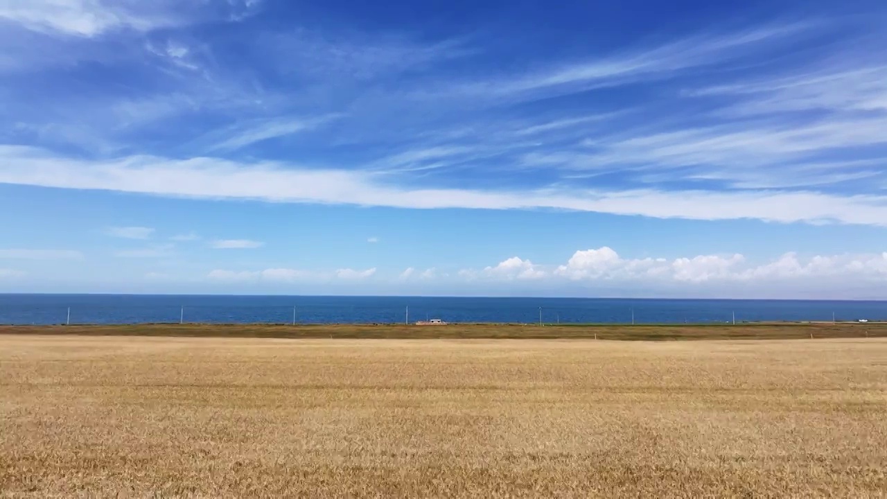 青海湖视频素材