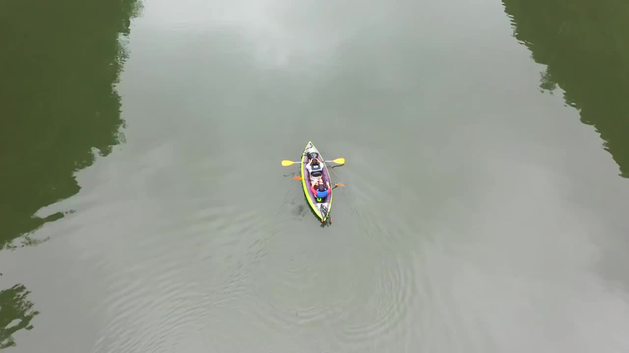 航拍湖南湘西保靖县酉水河风光视频素材