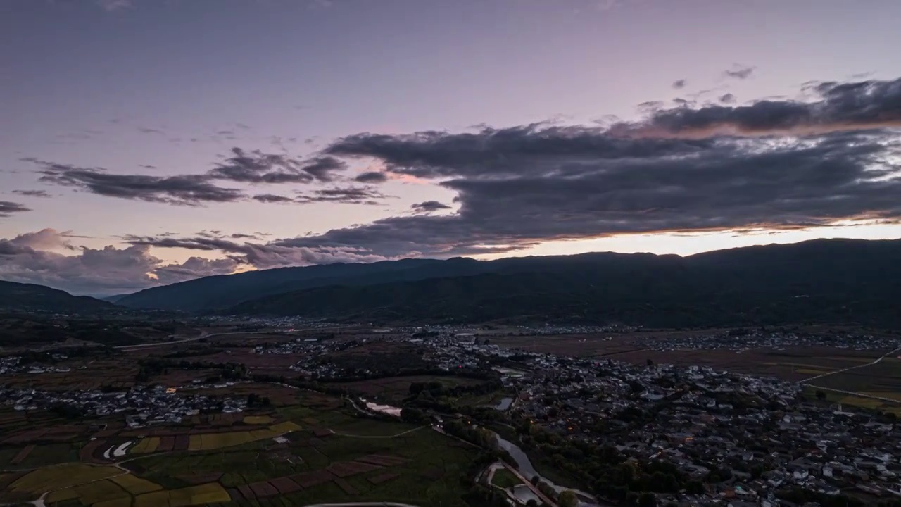 大理沙溪麦田视频素材