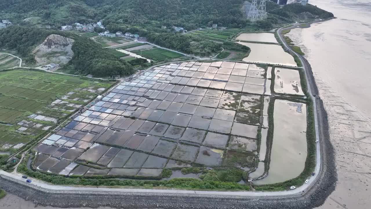 宁波北仑外峙盐场，北仑宣传片，城市宣传片，航拍4k视频下载