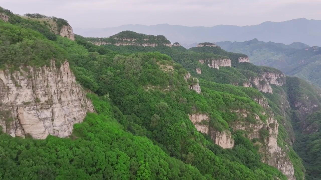 黄草梁长城视频素材