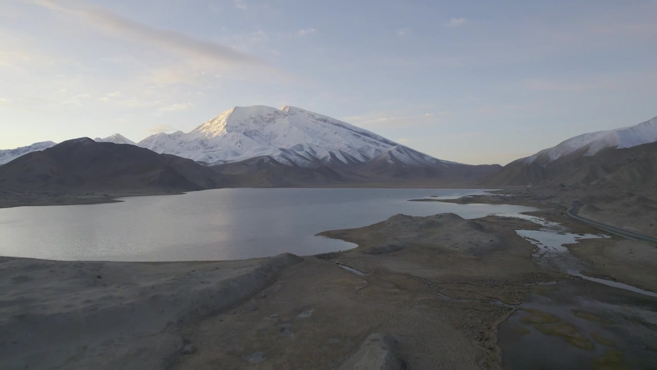 帕米尔高原，雪山视频素材