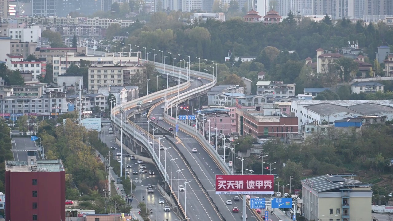 贵阳市下班晚高峰视频下载