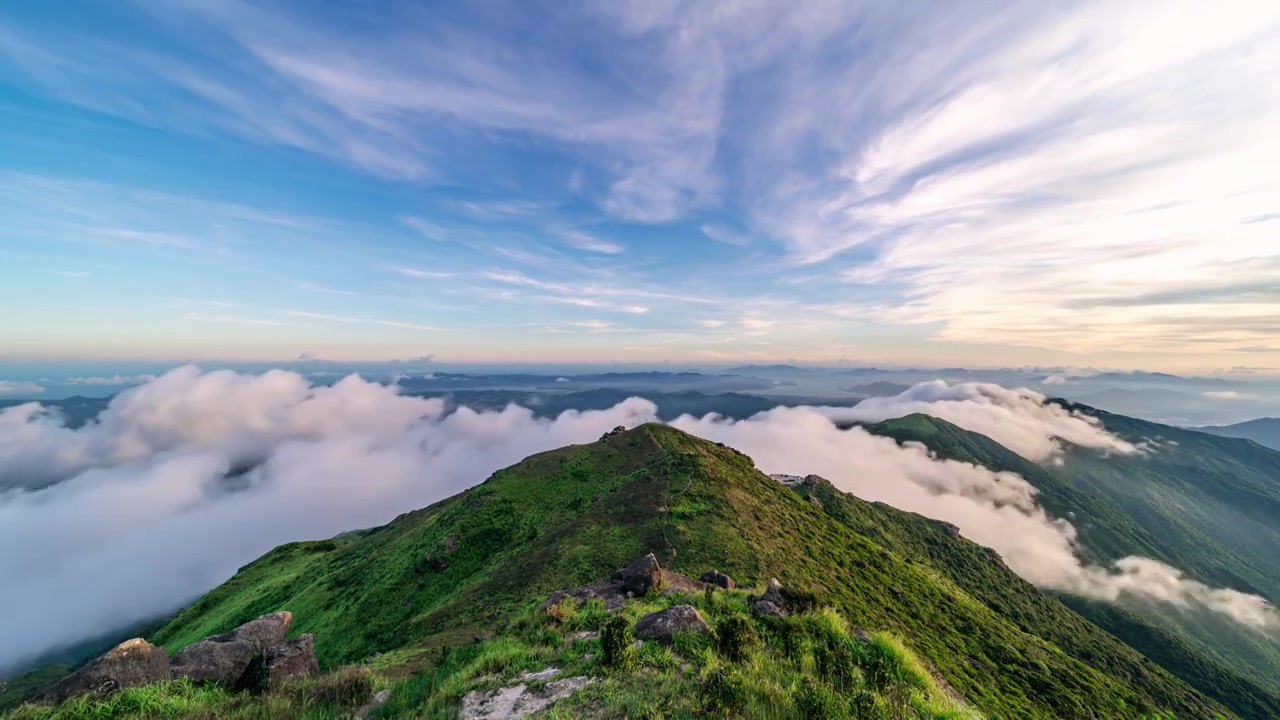 惠东大南山云海延时视频素材