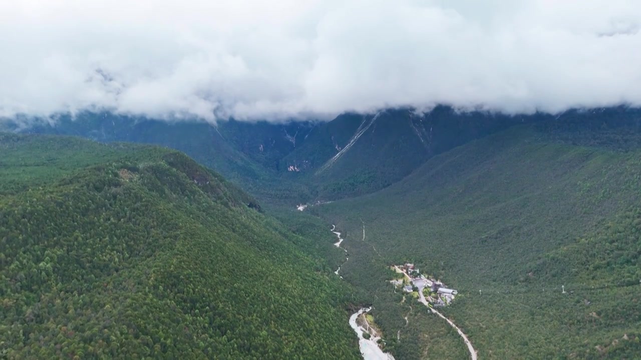 云南丽江玉龙雪山视频素材