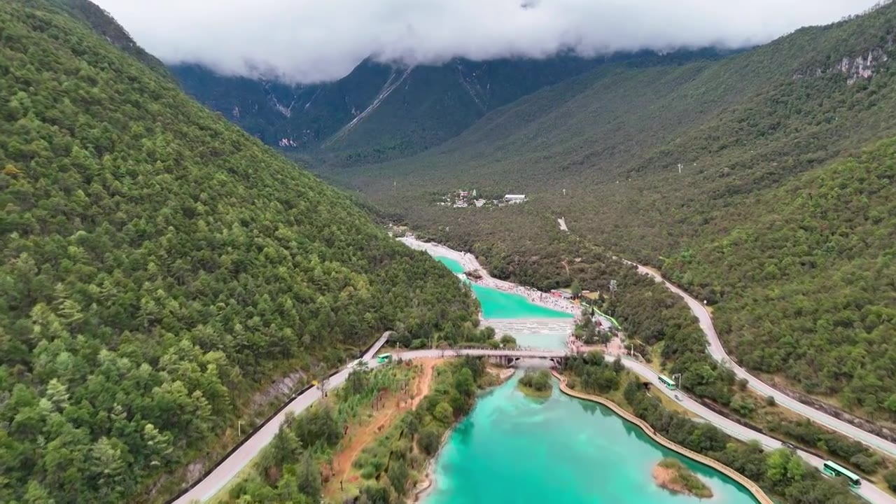 云南丽江玉龙雪山视频素材