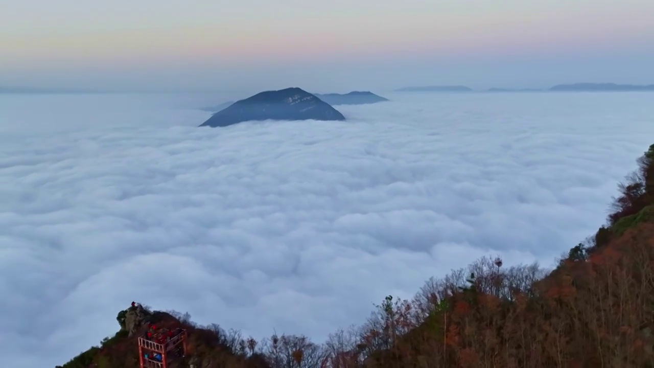 三峡云海视频素材