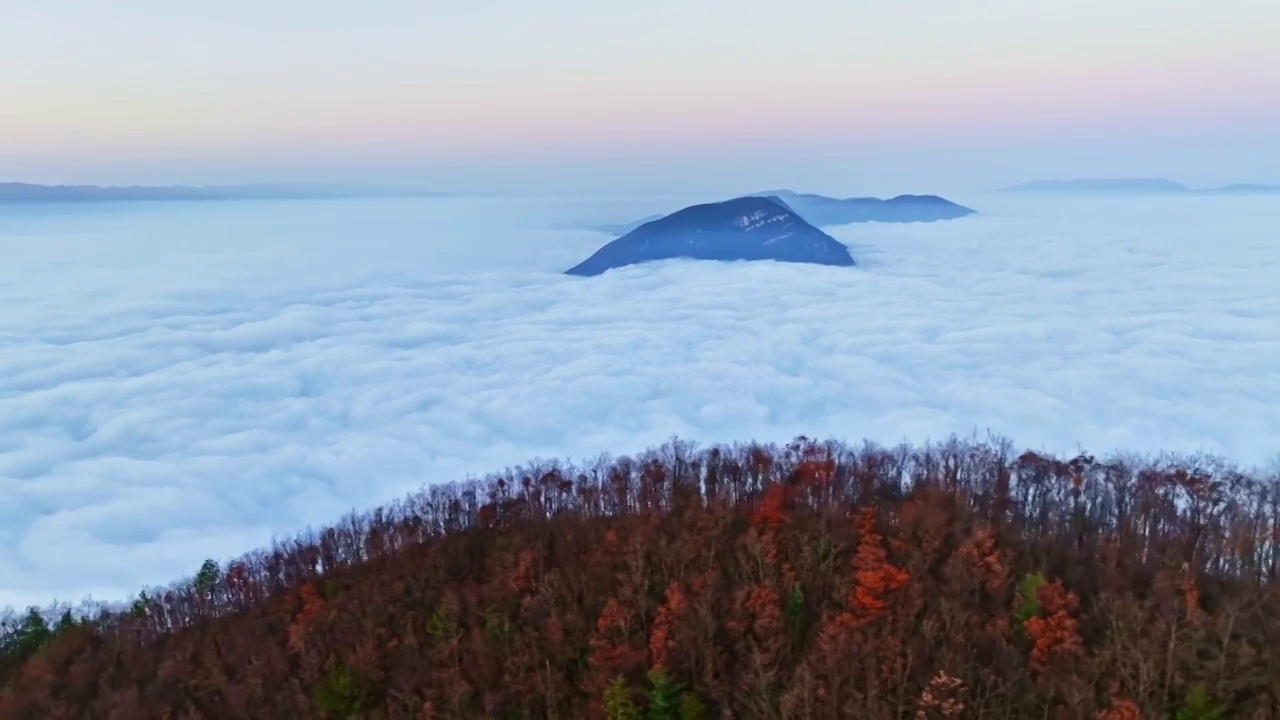 三峡云海视频素材