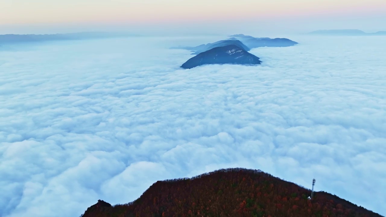 三峡云海视频素材