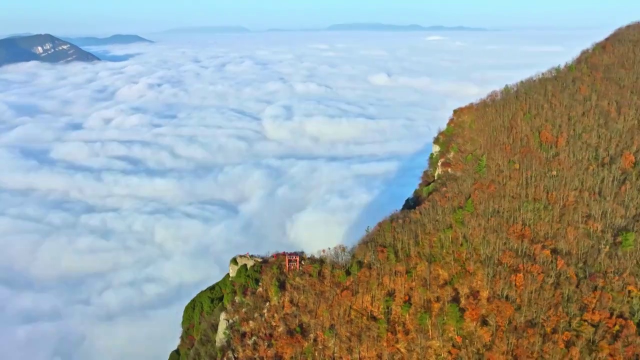 三峡云海视频素材