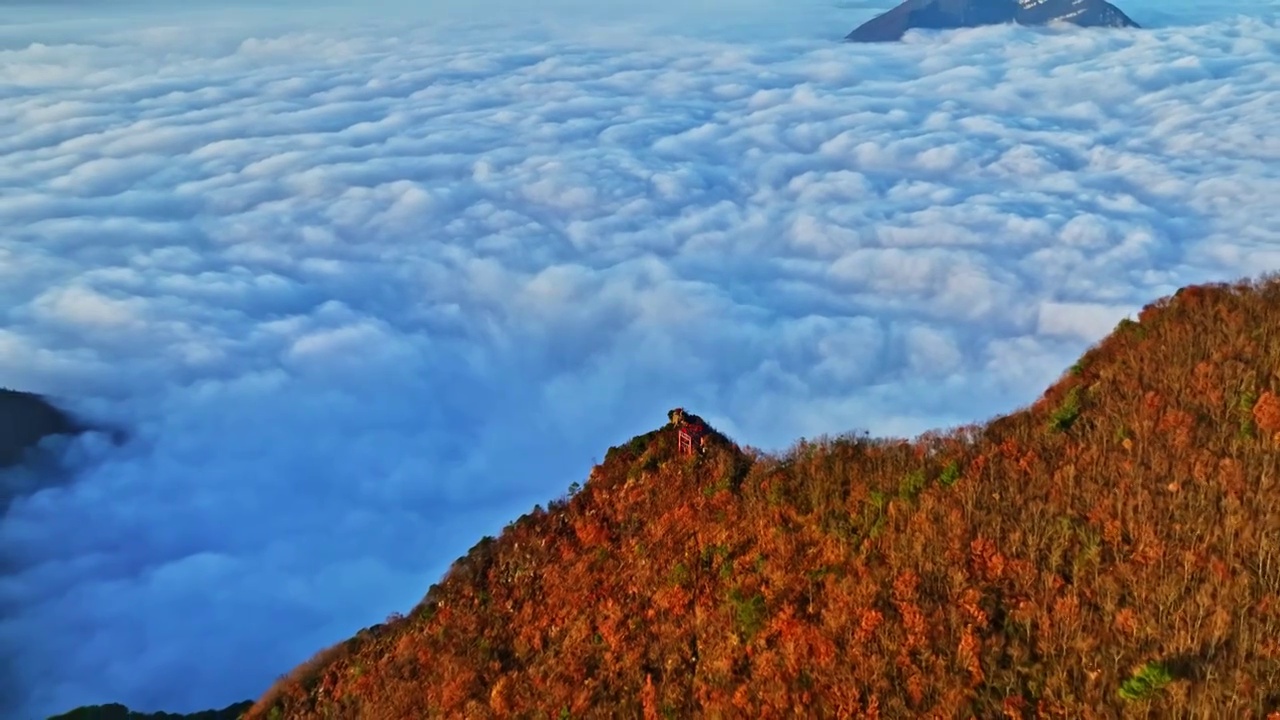 三峡云海视频素材