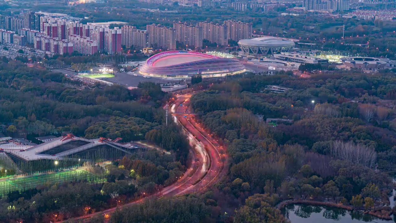 城市风景 北京视频素材