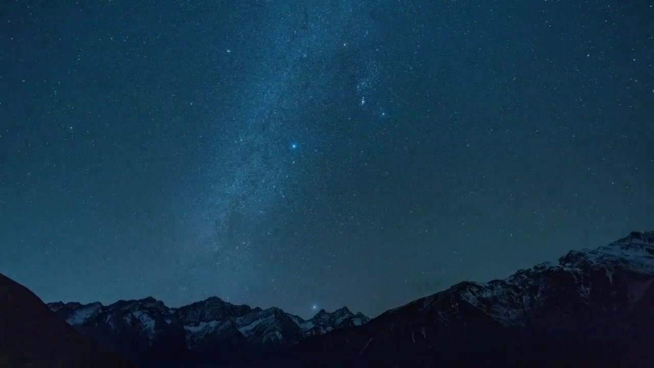 双子座流星雨延时摄影视频下载