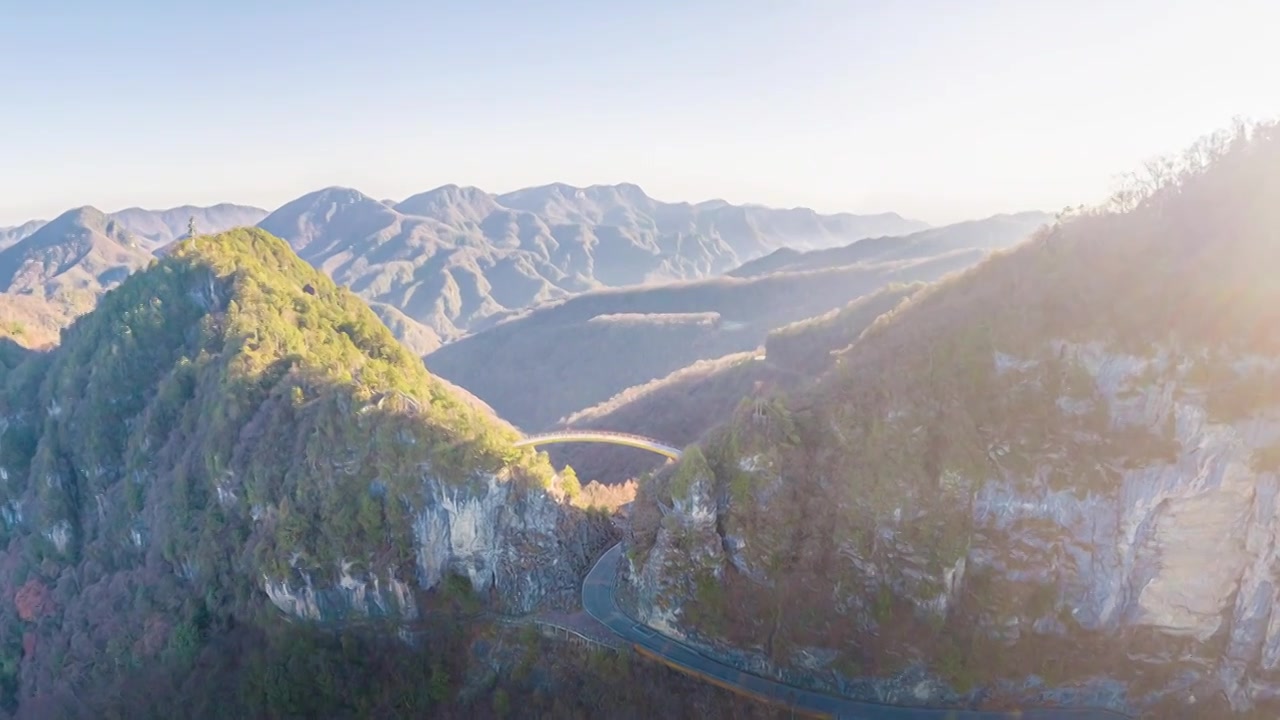 神农架天燕景区720VR全景4K高清视频视频素材