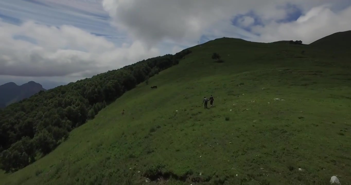 自然,风景,高山,地形,灵山航拍视频下载