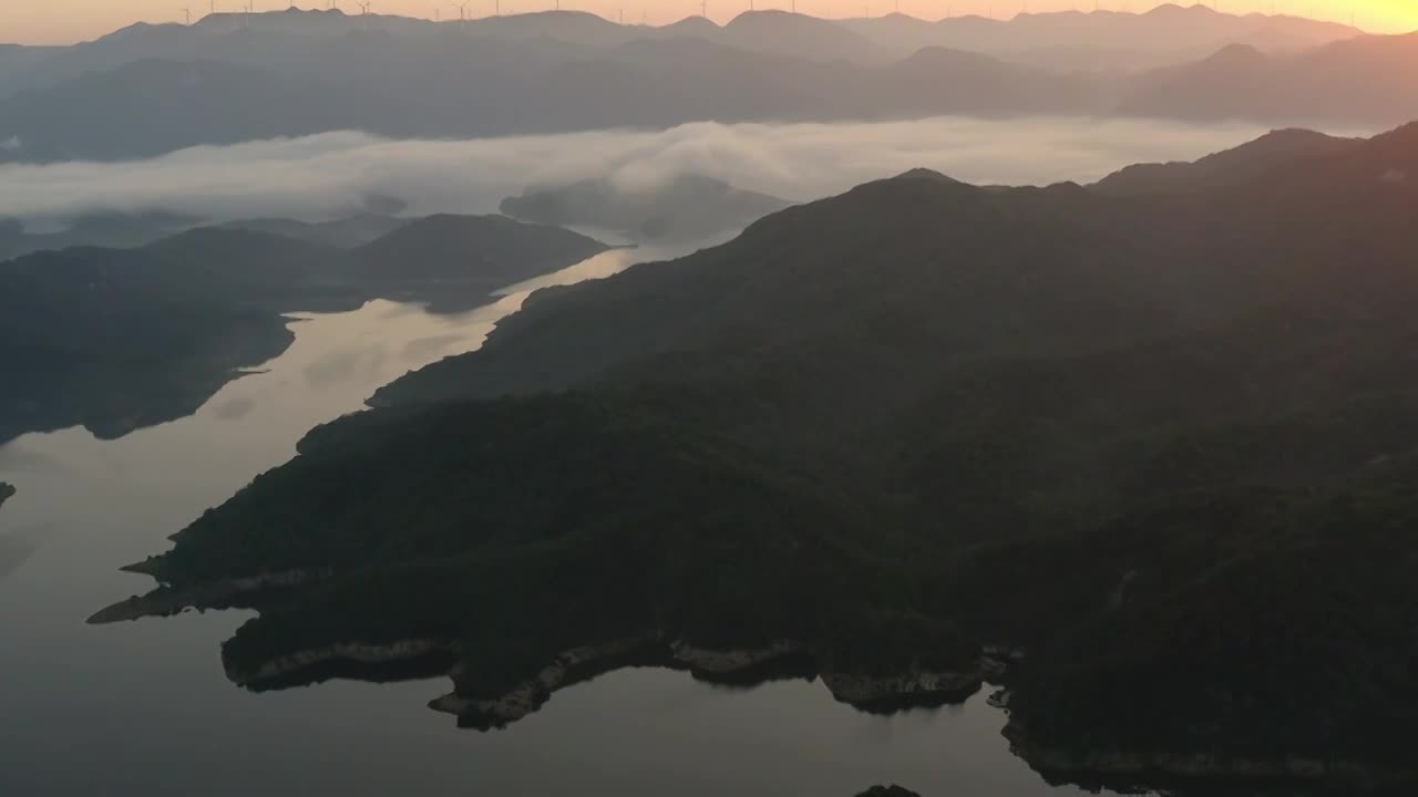 【合集】4K唯美山脉湖泊日出云海自然风光视频素材