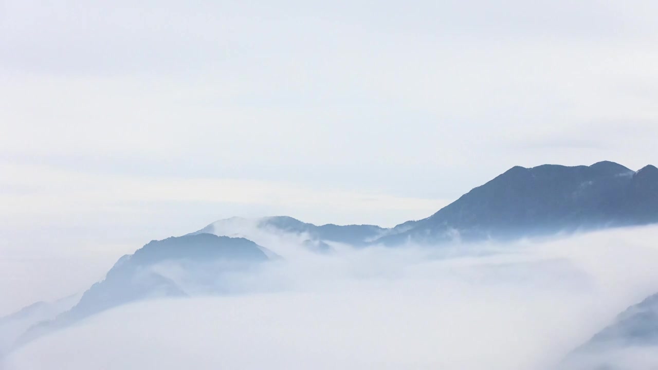 江西九江庐山延时视频素材