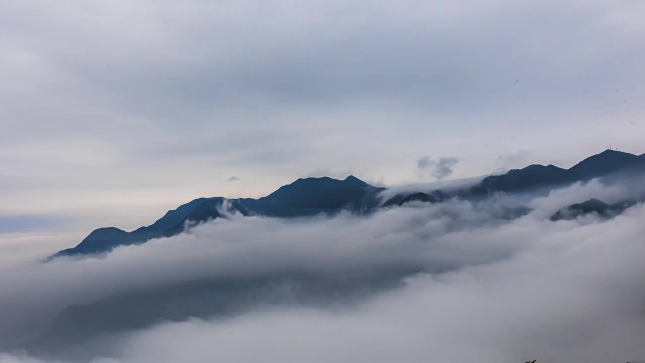 江西九江庐山延时视频下载