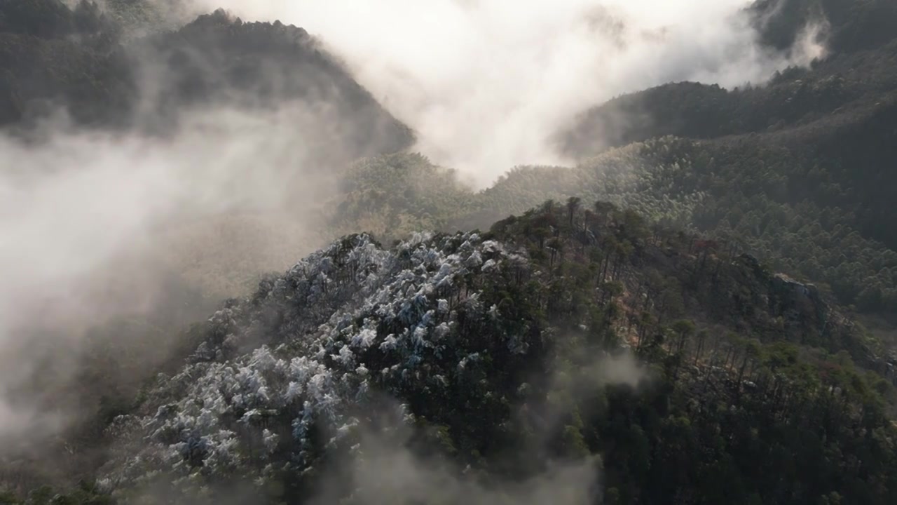 庐山含鄱口云海风光视频素材