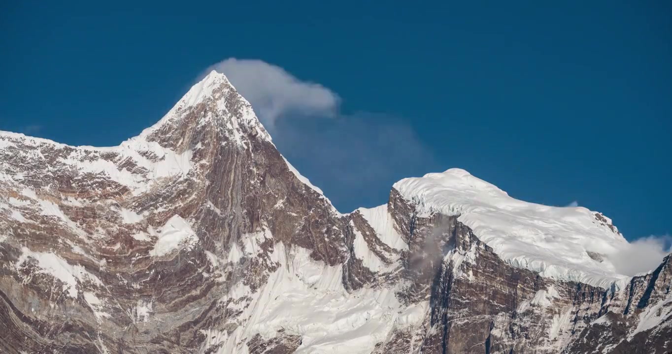 南迦巴瓦 日照金山 延时视频下载