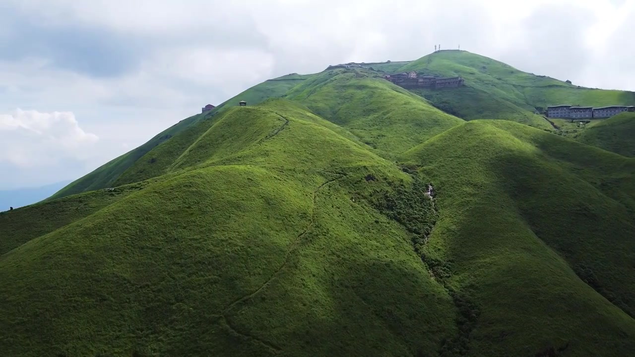 江西武功山山腰视频素材