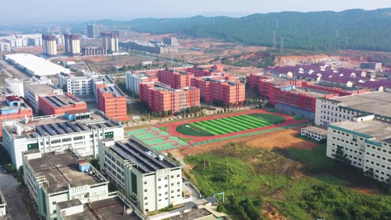 吉安市工业信息技工学校视频素材