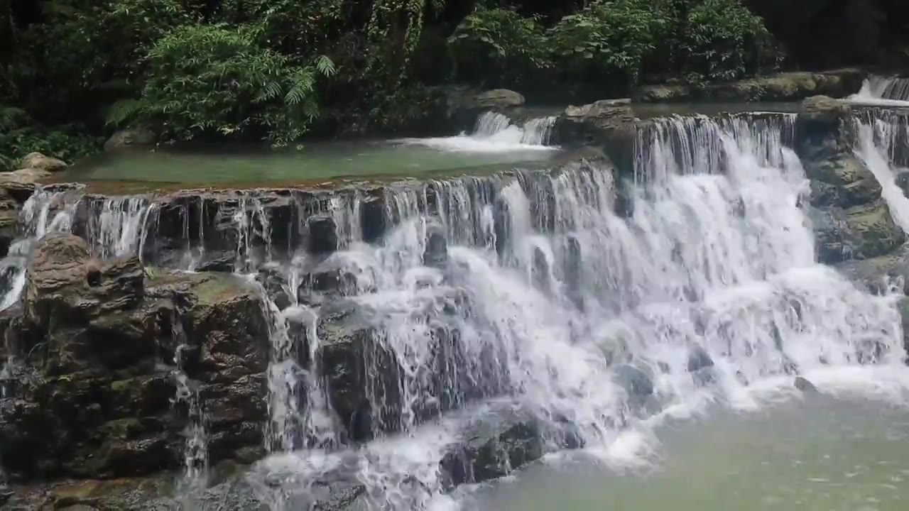 高清瀑布风光素材视频下载