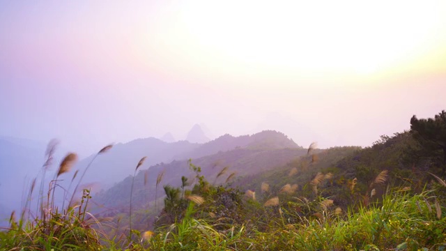 桂林尧山美景视频素材