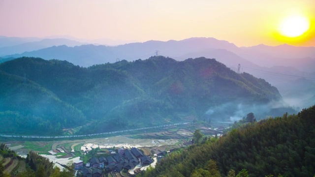 桂林田园风光视频素材