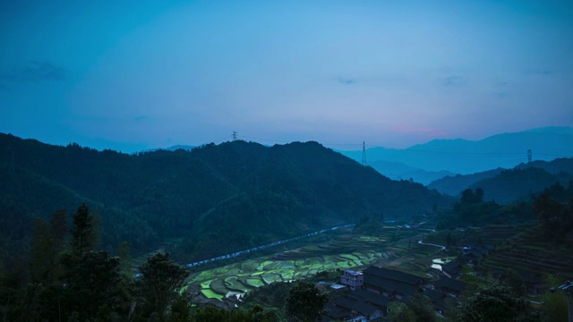 桂林田园风光视频素材