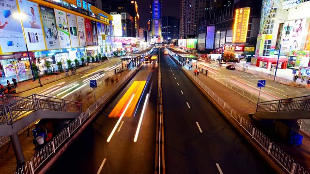 城市夜景视频下载