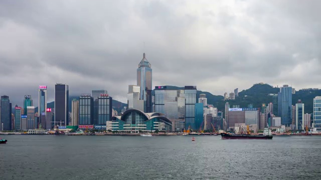 香港的时间流逝视频素材