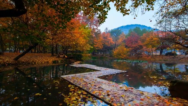 天平座山视频素材