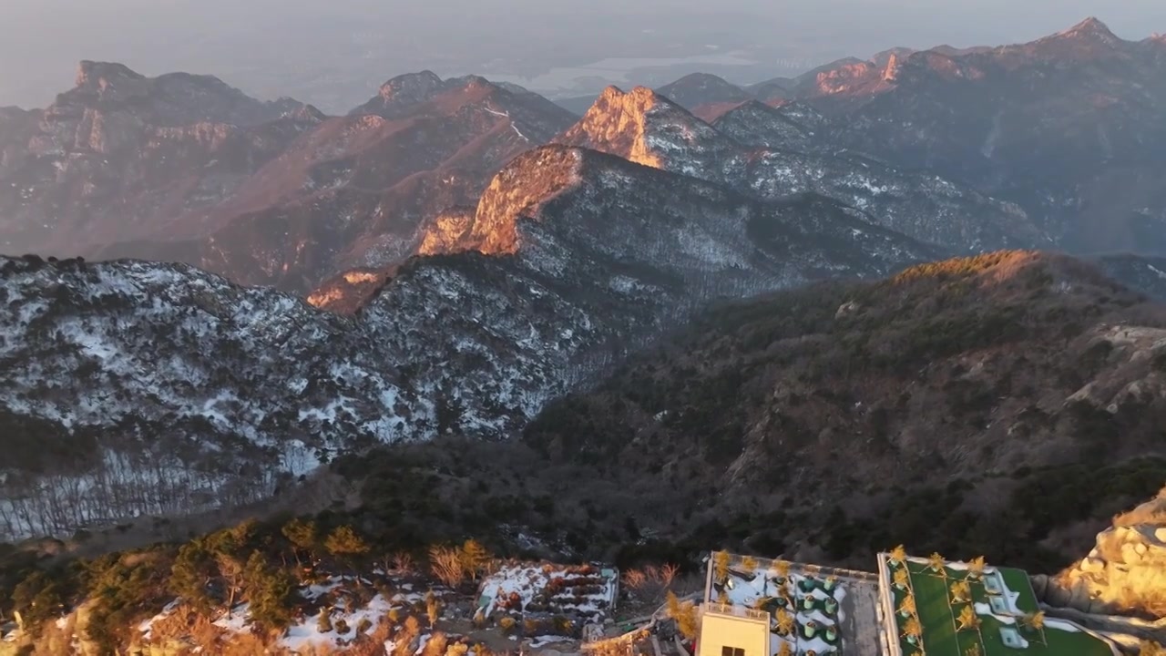 龙年泰山 国泰民安视频素材