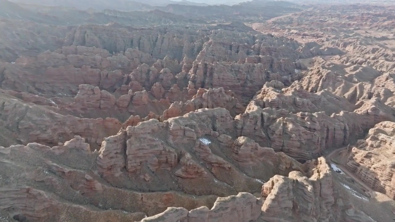 张掖平山湖大峡谷地质公园视频素材