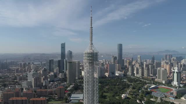 大连都市风光视频素材