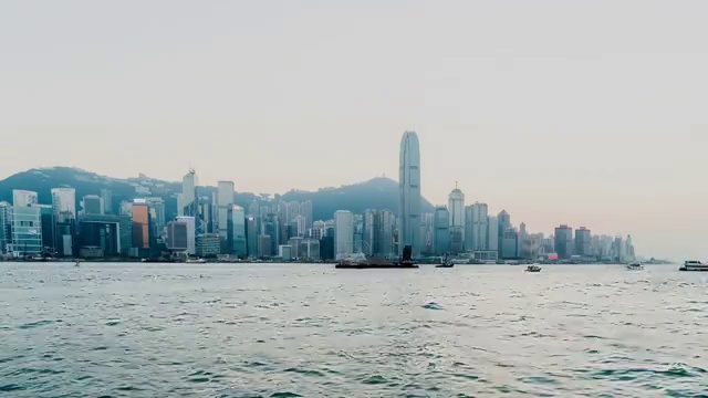 维多利亚港水上交通视频下载